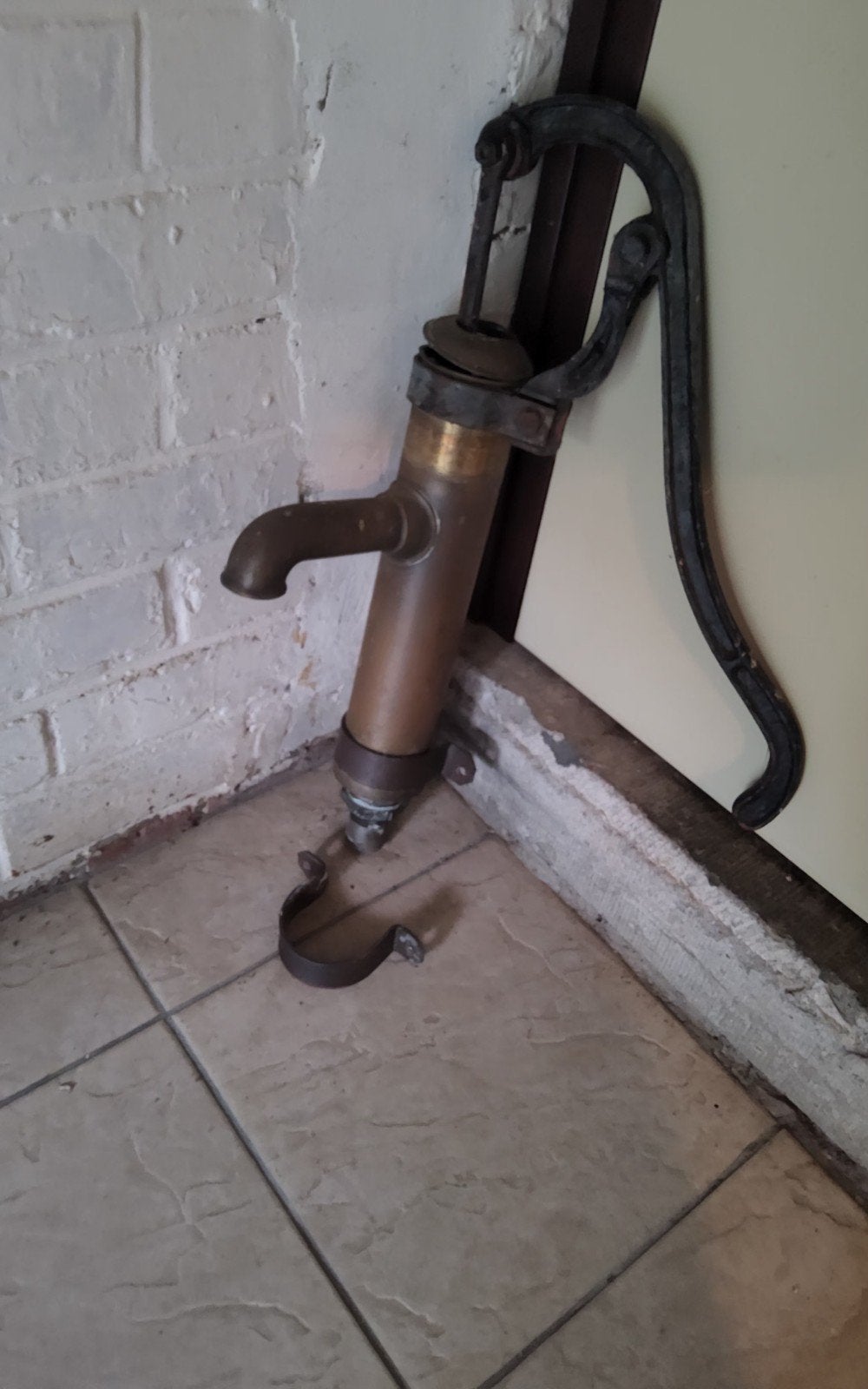 pompe en cuivre, Jardin & Terrasse, Pompes à eau, Utilisé, Manuelle