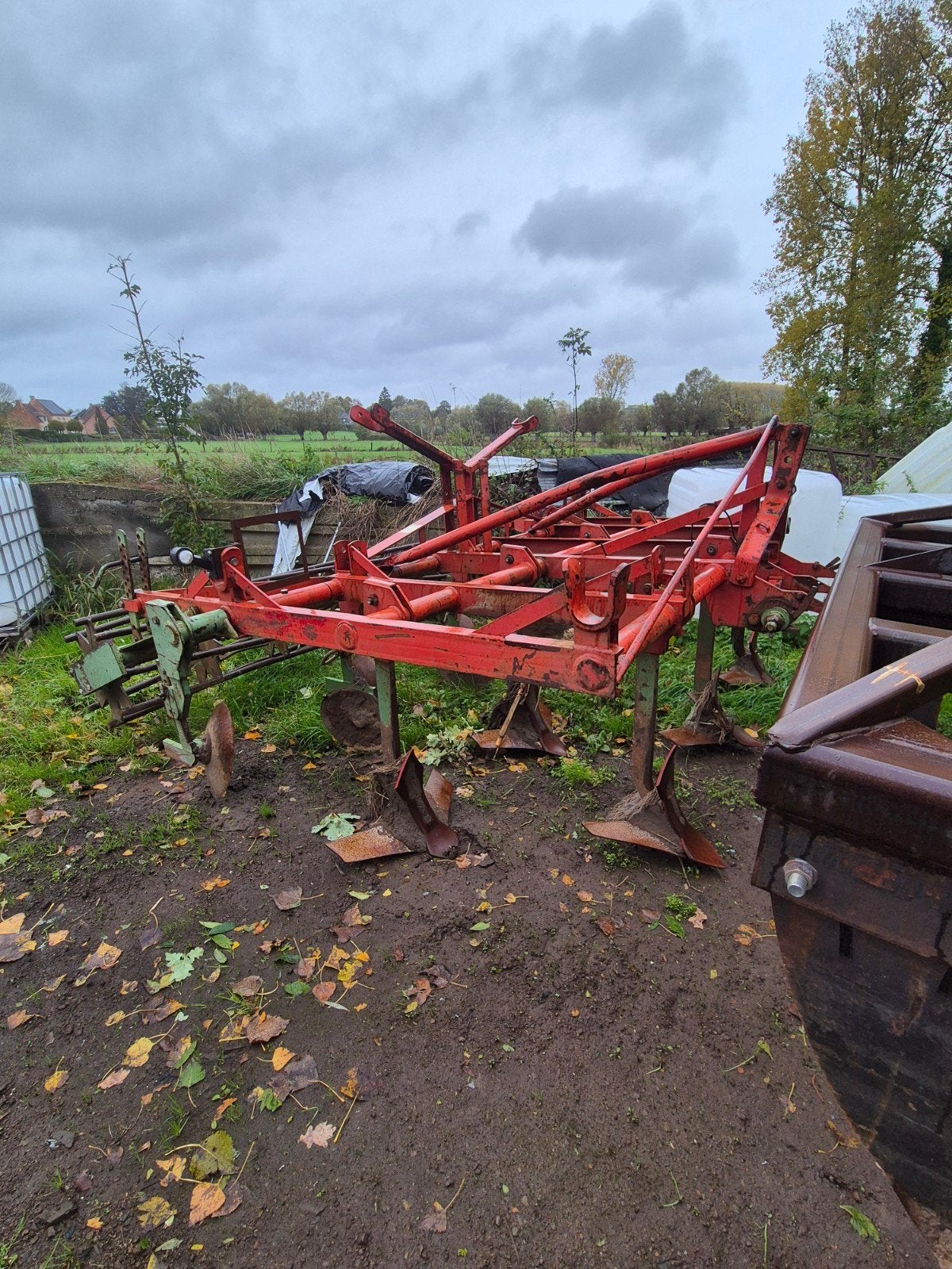 groot lot landbouwmachines