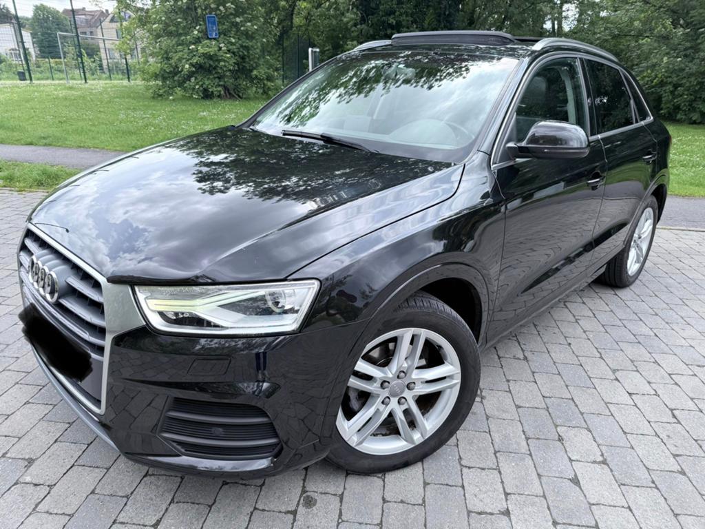Audi Q3 2.0 TDI quattro Ambition Luxe pano . Camera .., Autos, Audi, Cuir, Achat, Entreprise, Entretenue par le concessionnaire