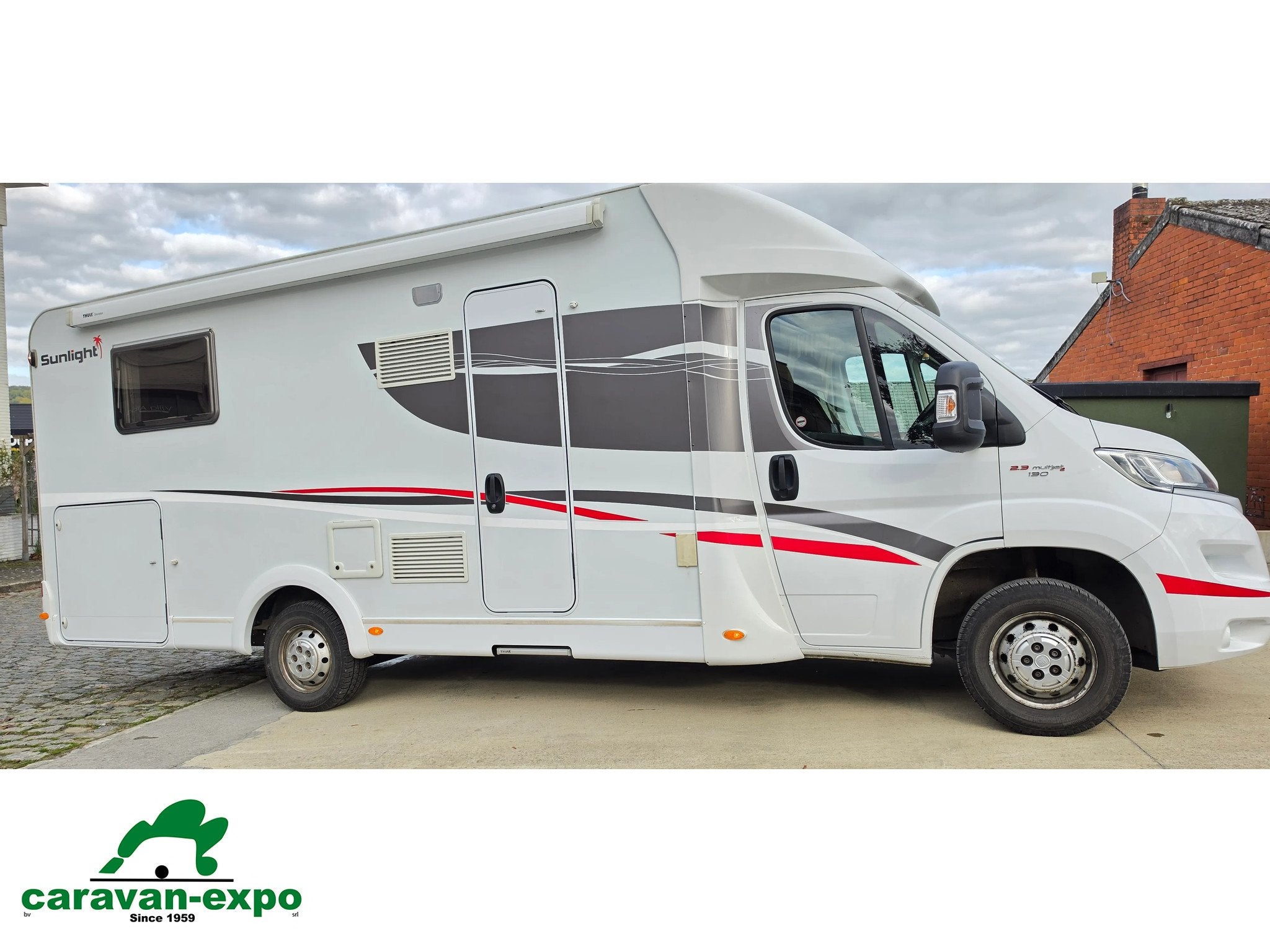 SUNLIGHT T 69 L, Caravans en Kamperen, Overige kleuren, Tot en met 4, Overige merken