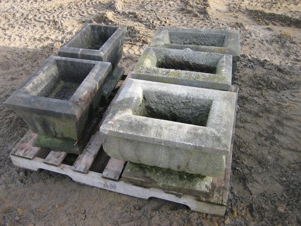 mooie oude arduinen bloembakken, Tuin en Terras, Tuinwanddecoratie, Ophalen, Gebruikt