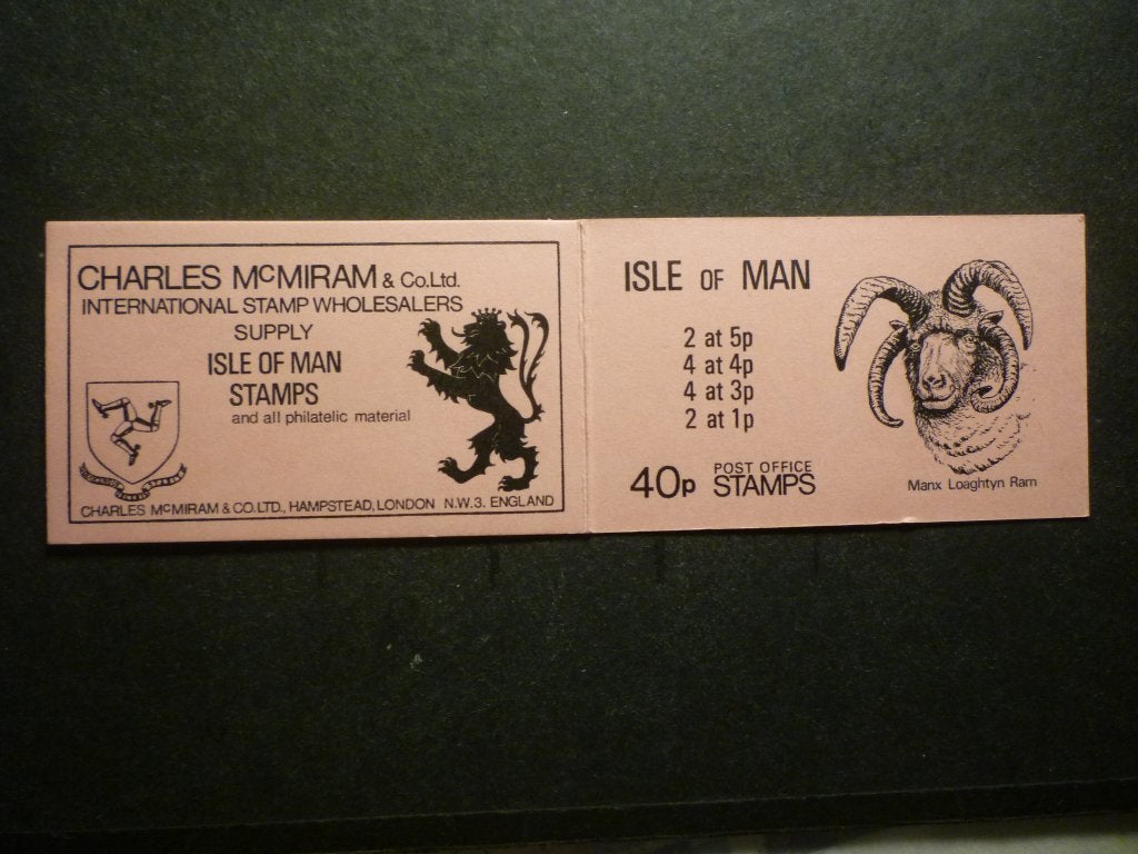 Eiland Man/Île de Man 1980 Mi MH 7 en 8** Postfris/Neuf, Envoi, Non oblitéré