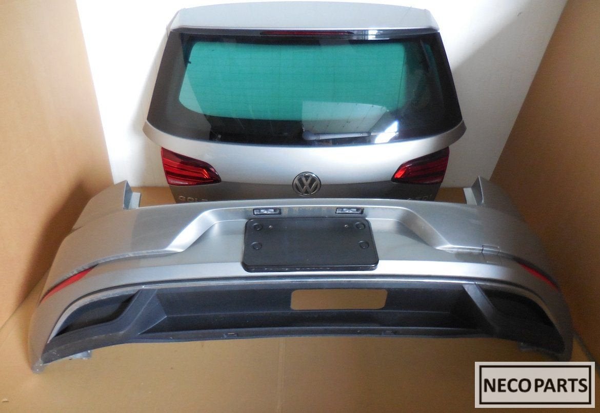 VW GOLF 7 FACELIFT ACHTERKLEP ACHTERBUMPER KLEP BUMPER LB7W!, Gebruikt, -, Volkswagen, -