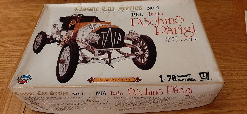 UNION - Klassieke autoserie - 1907 Itala Pechino Paris, Hobby en Vrije tijd, Modelbouw | Auto's en Voertuigen, Nieuw, Auto, Overige merken