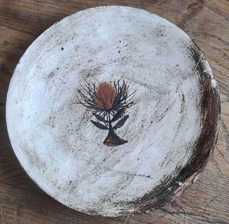 Plat en céramique de Dour monogramme ccl, Antiquités & Art, Antiquités | Céramique & Poterie, Enlèvement ou Envoi