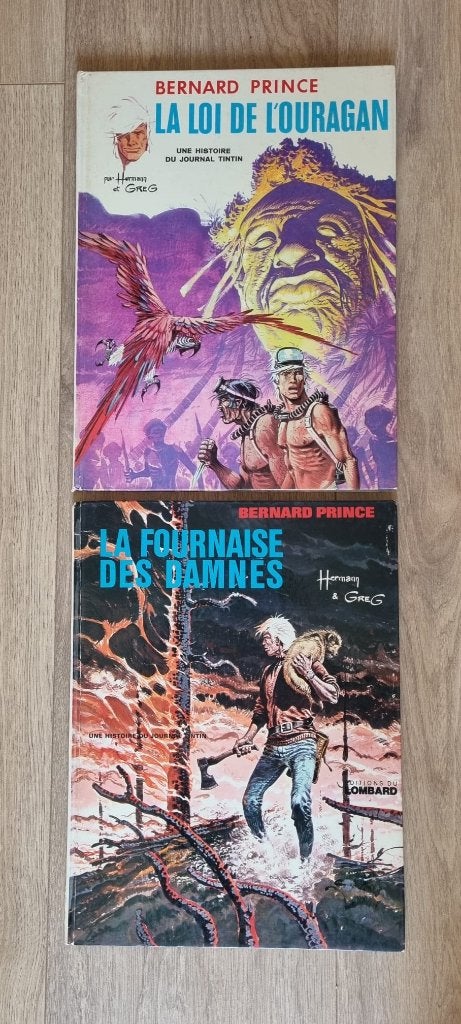 BD - Bernard Prince 2 albums E.O, Boeken, Stripverhalen, Meerdere stripboeken, Ophalen of Verzenden, Gelezen, Hermann & Greg