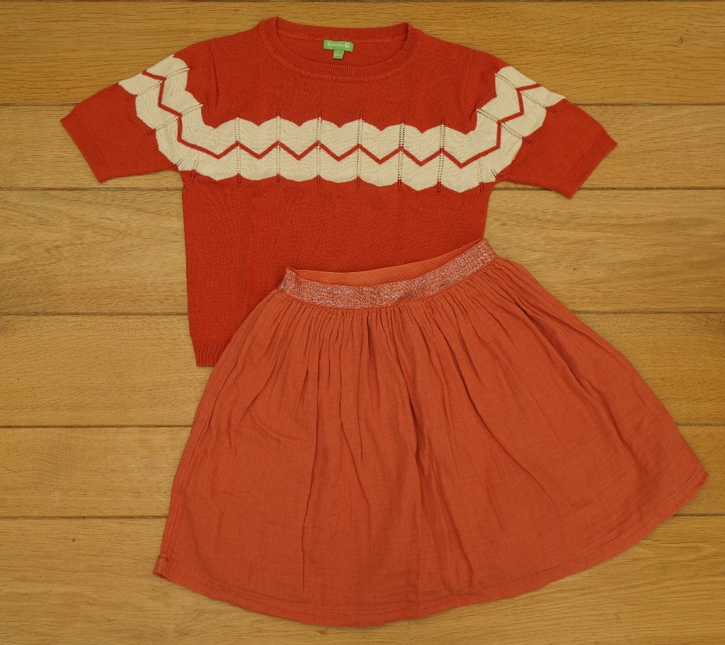 setje Lily Balou, 10 jaar, Kinderen en Baby's, Kinderkleding | Maat 140, Meisje, Ophalen of Verzenden, Zo goed als nieuw, Setje