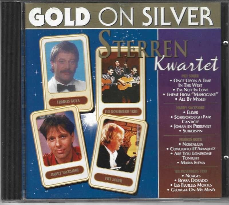 CD Gold on Silver Sterren Kwartet, CD & DVD, CD | Rock, Enlèvement ou Envoi, Comme neuf, Pop rock