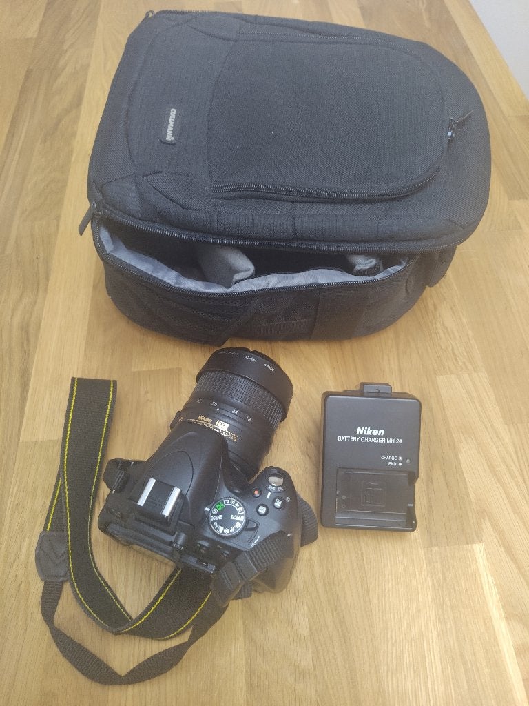 Nikon D5100 + 18-55mm lens + accessoires – compleet pakket, Audio, Tv en Foto, Spiegelreflex, Zo goed als nieuw, Nikon, Geheugenkaart