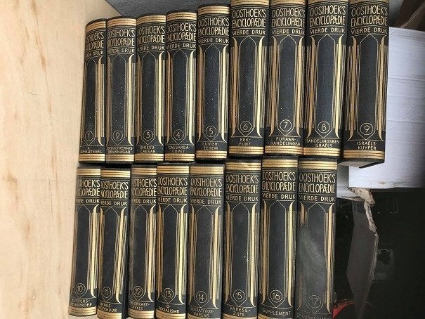 Oosthoek's Encyclopaedie, Boeken, Encyclopedieën, Ophalen