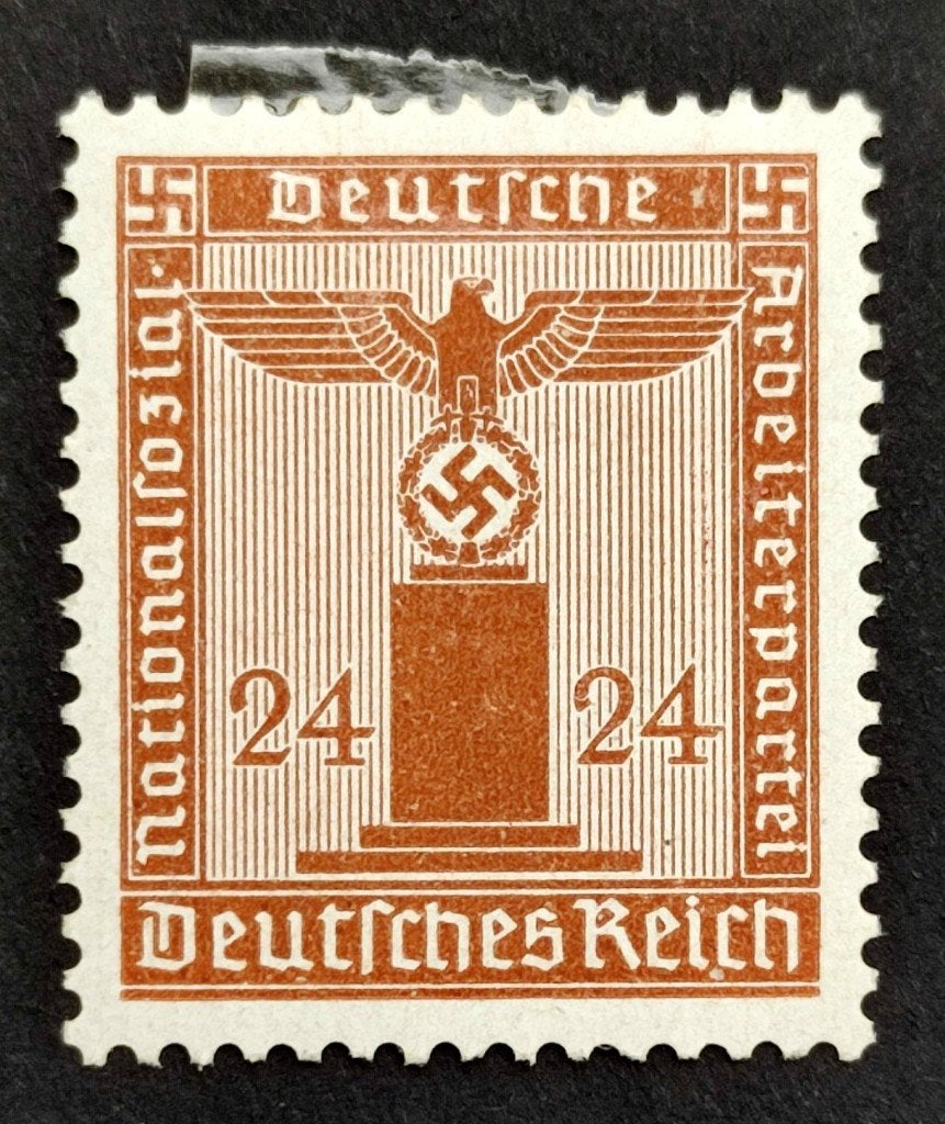 Deutsches Reich: NSDAP zegel uit 1942, Postzegels en Munten, Postzegels | Europa | Duitsland, Ophalen of Verzenden, Overige periodes