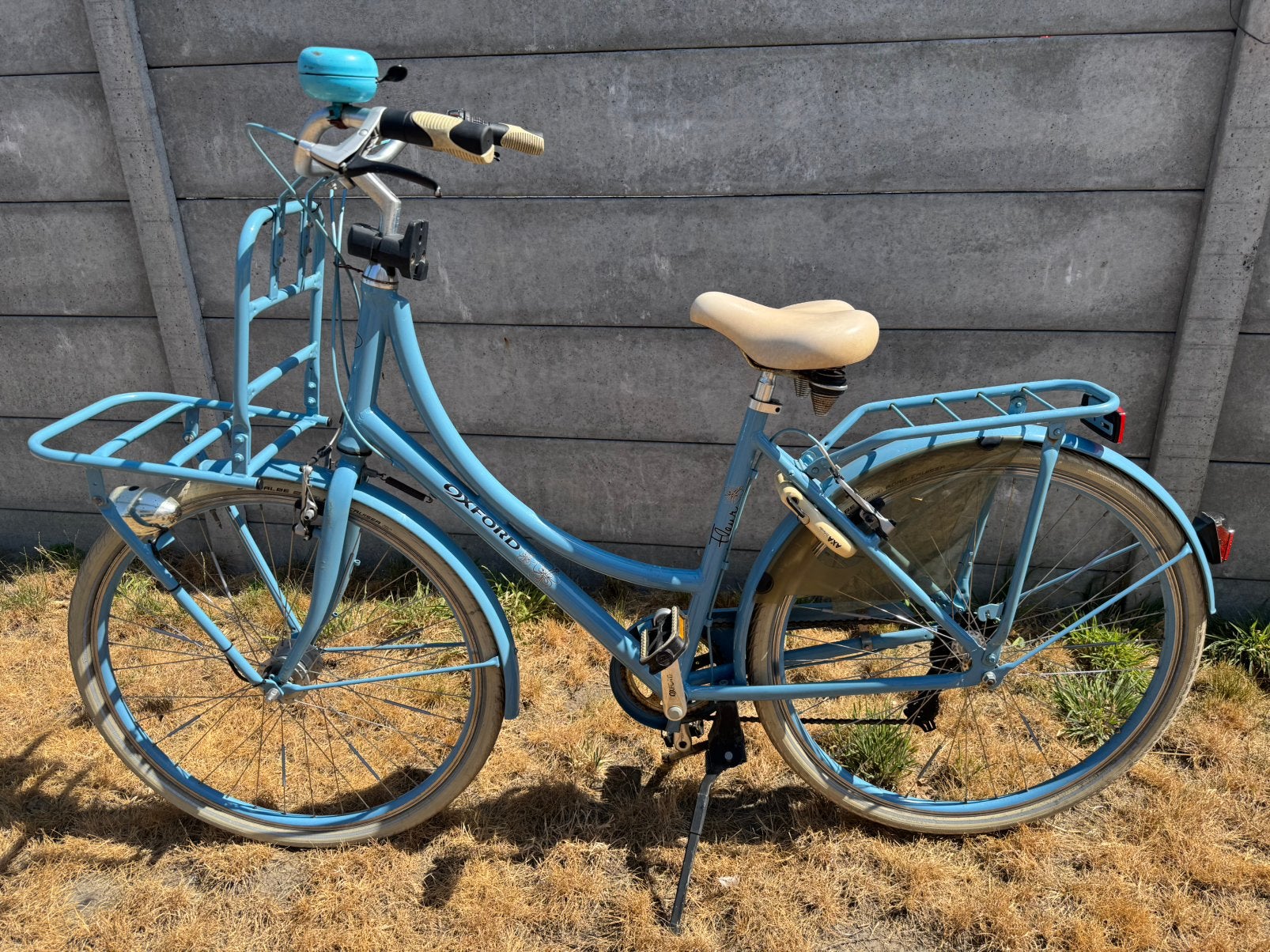 Oxford damesfiets – blauw – volledig onderhouden, Fietsen en Brommers, Ophalen, Zo goed als nieuw, Versnellingen