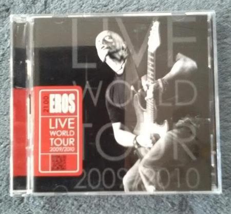 Double CD "21.00: Eros Live World Tour 2009/2010", Enlèvement ou Envoi, Comme neuf, Coffret