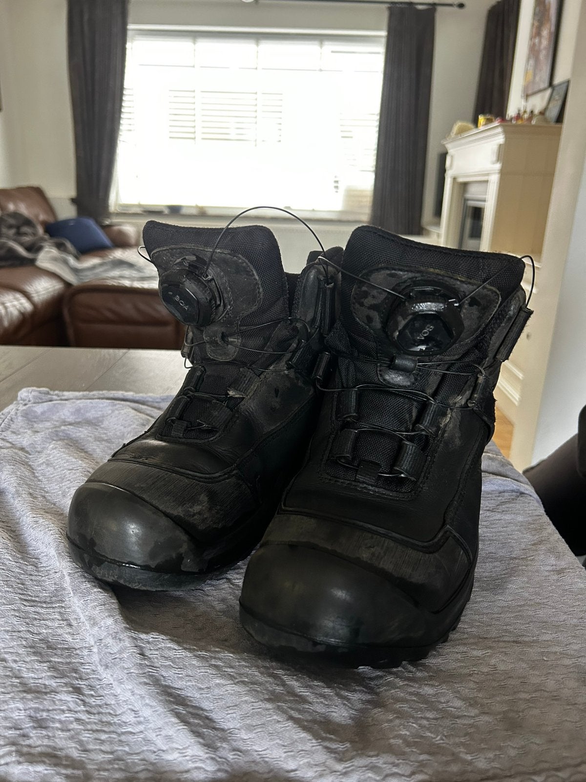 Stalen tip werk schoenen Engelbert Strauss, Enlèvement, Comme neuf