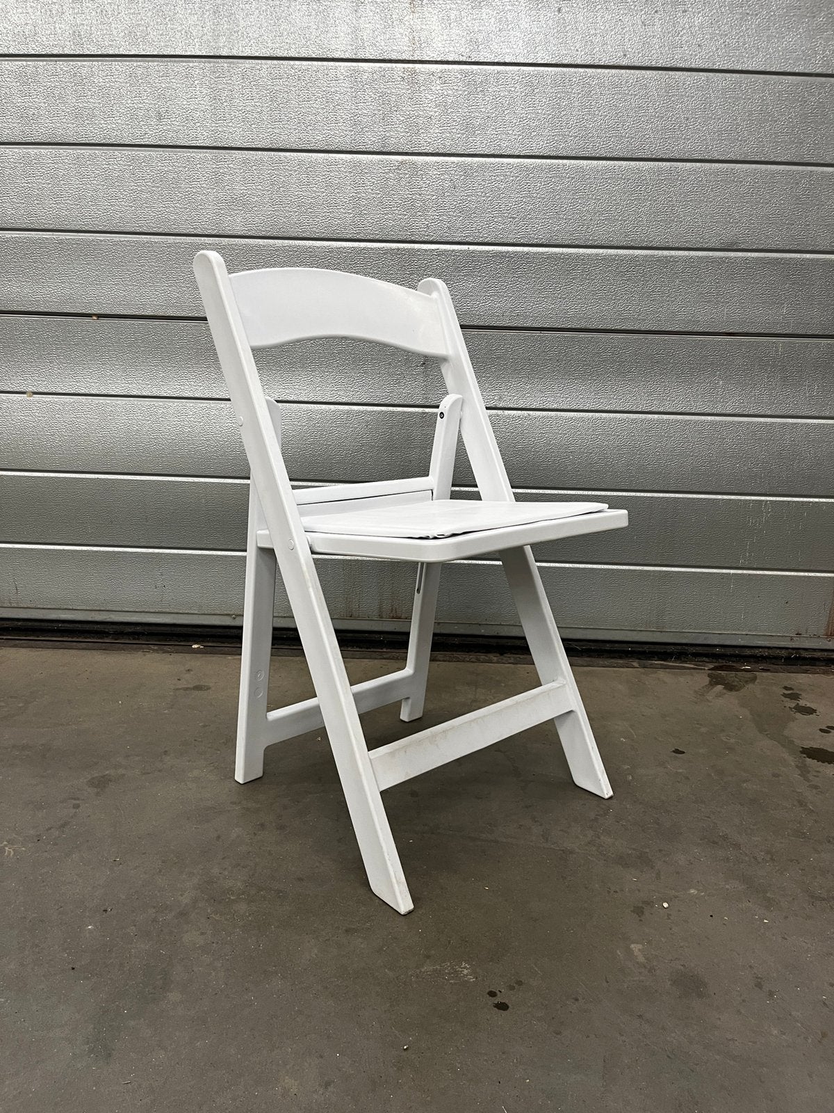 100x klapstoel wit (ceremoniestoel), Huis en Inrichting, Stoelen, Ophalen, Kunststof, Wit, Wedding