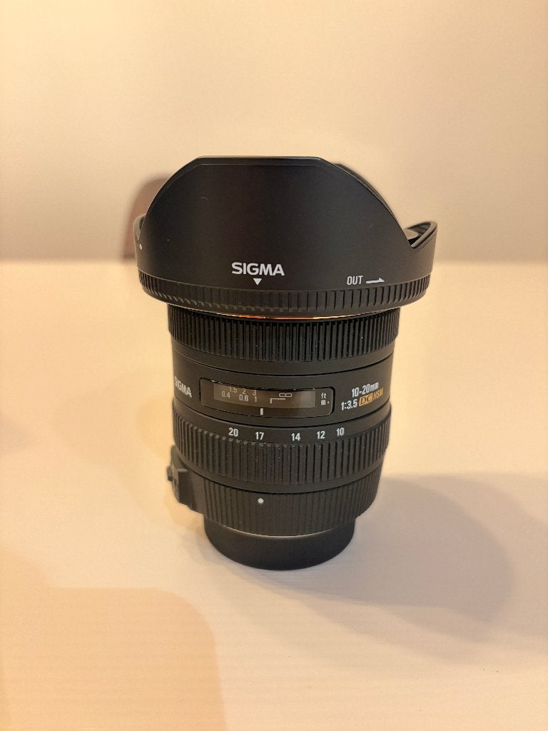 Sigma 10-20mm f/3.5 EX DC HSM, Ophalen, Zo goed als nieuw, Sigma, Groothoeklens