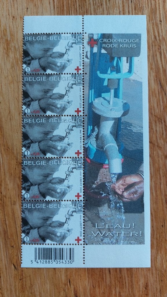 België: Rode Kruis - obp 3881 veldeel van 5, Orginele gom, Ophalen of Verzenden, Zonder stempel, Postfris