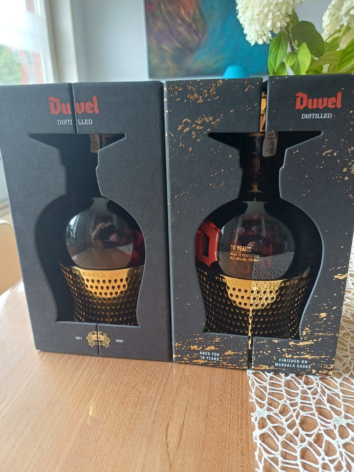 Duvel distillé en 2021 et 2023, Collections, Marques de bière, Enlèvement ou Envoi, Neuf, Duvel