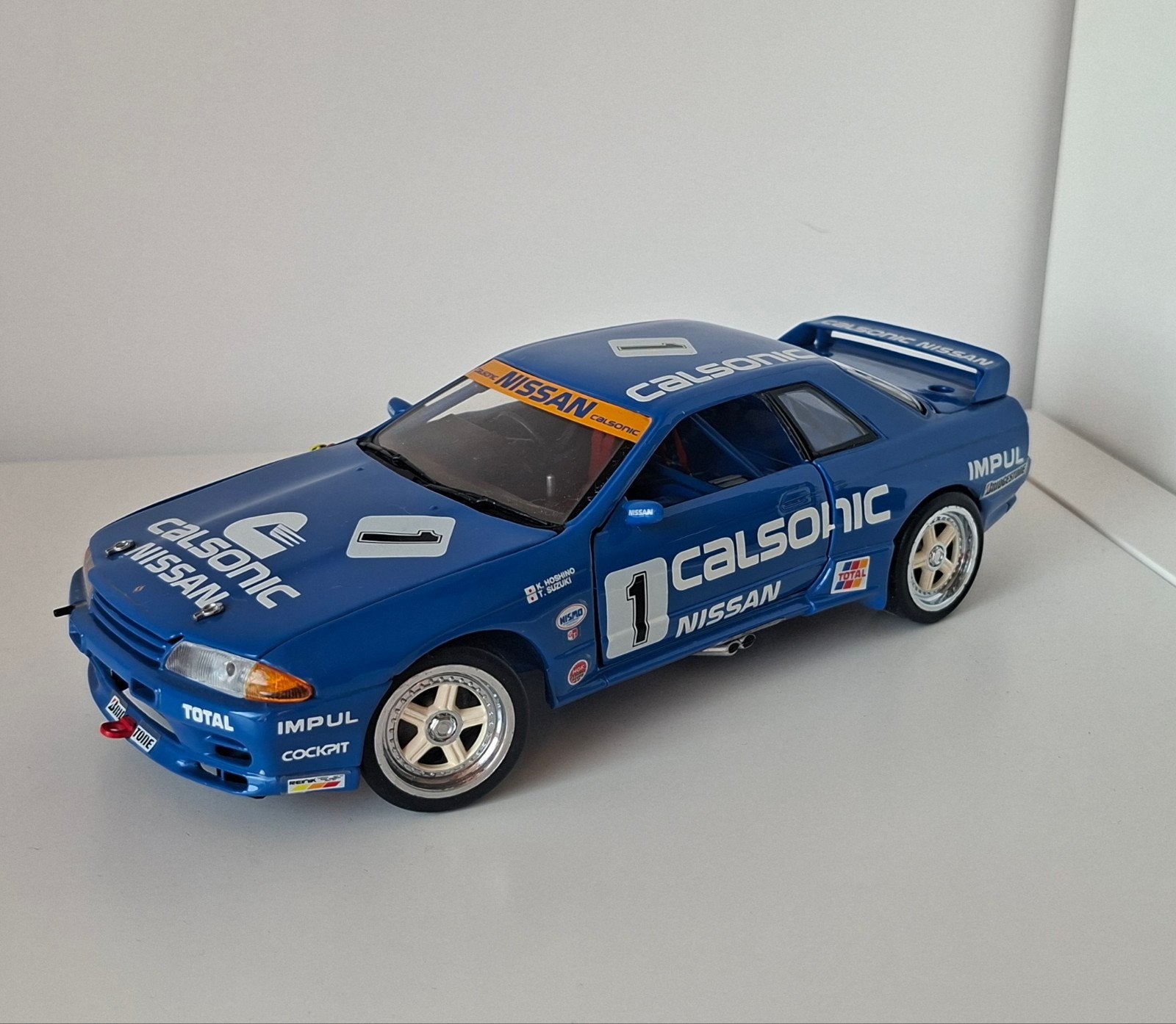 1/18 Nissan Skyline R32 GTR, Ophalen, Gebruikt, Auto, Kyosho
