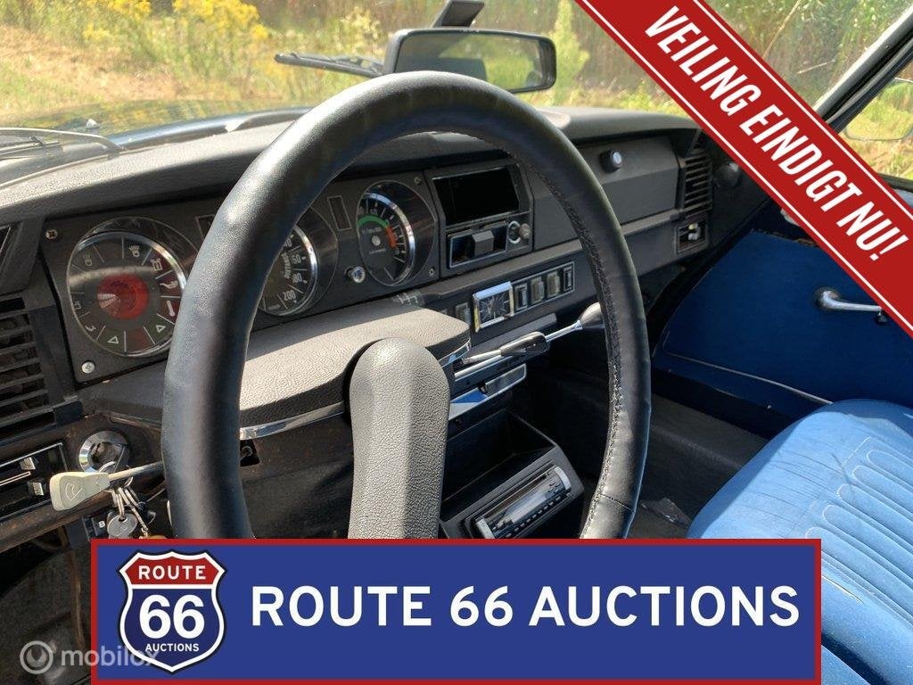 Citroën D Super | 1971 | Route 66 Auctions, Auto's, Oldtimers, Citroën, Zwart, Bedrijf, Handgeschakeld