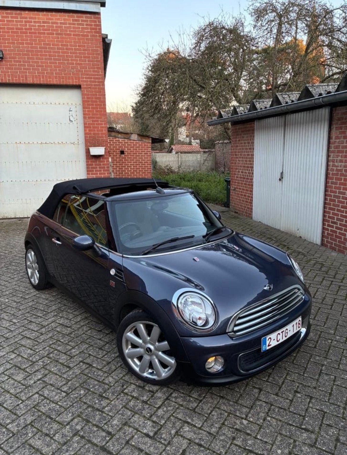 Prachtige Mini Cabrio - Euro5/Groot onderhoud/Nieuw batterij, Autos, Euro 5, Cabriolet, Boîte manuelle, Particulier