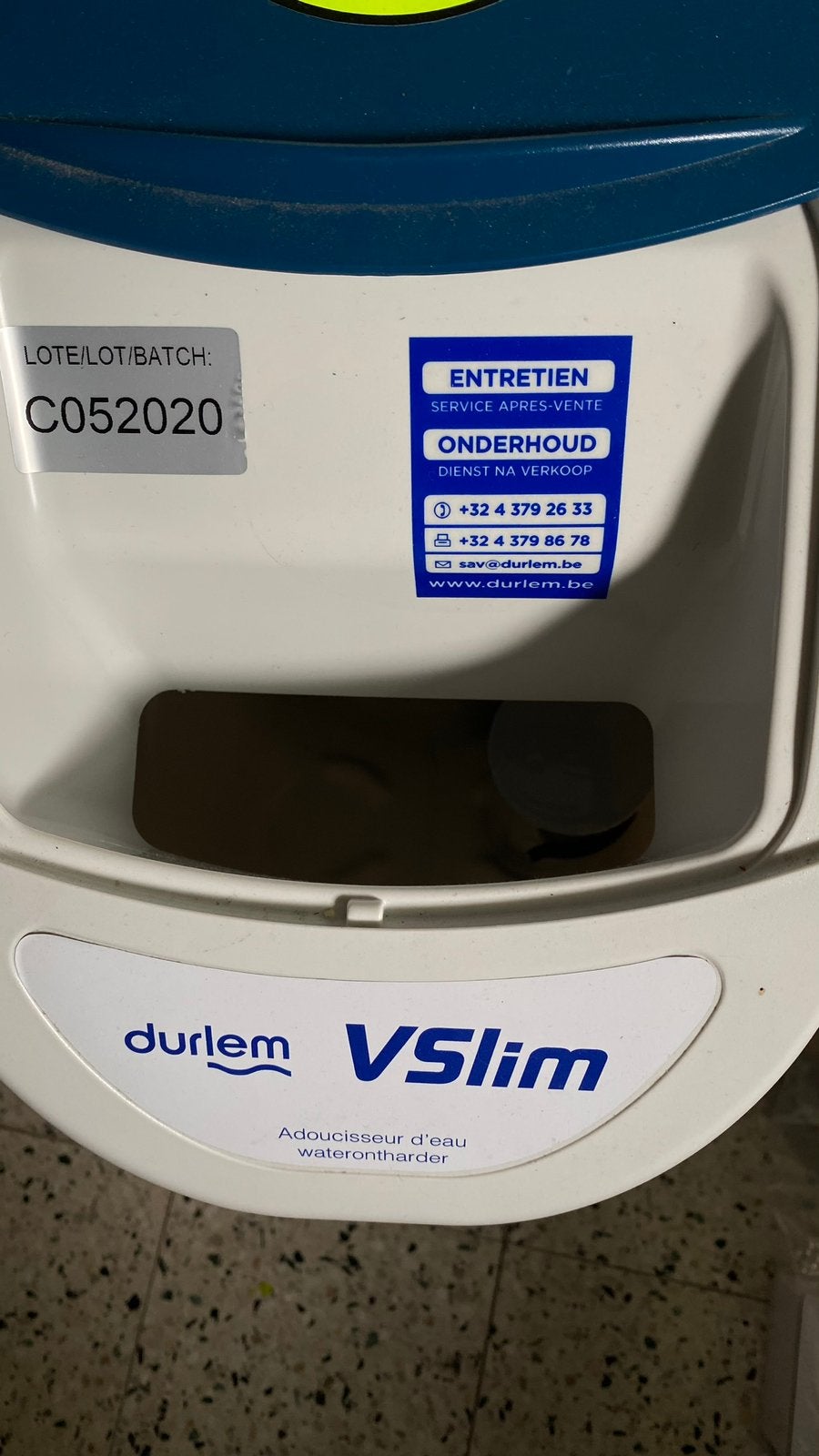 Adoucisseur d'eau compact Durlem VSlim – NEUF / Jamais servi, Enlèvement, Neuf, Autres types