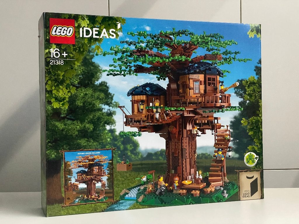 Lego 21318 Boomhut, Neuf, Instructions incluses, Lego, Ensemble complet