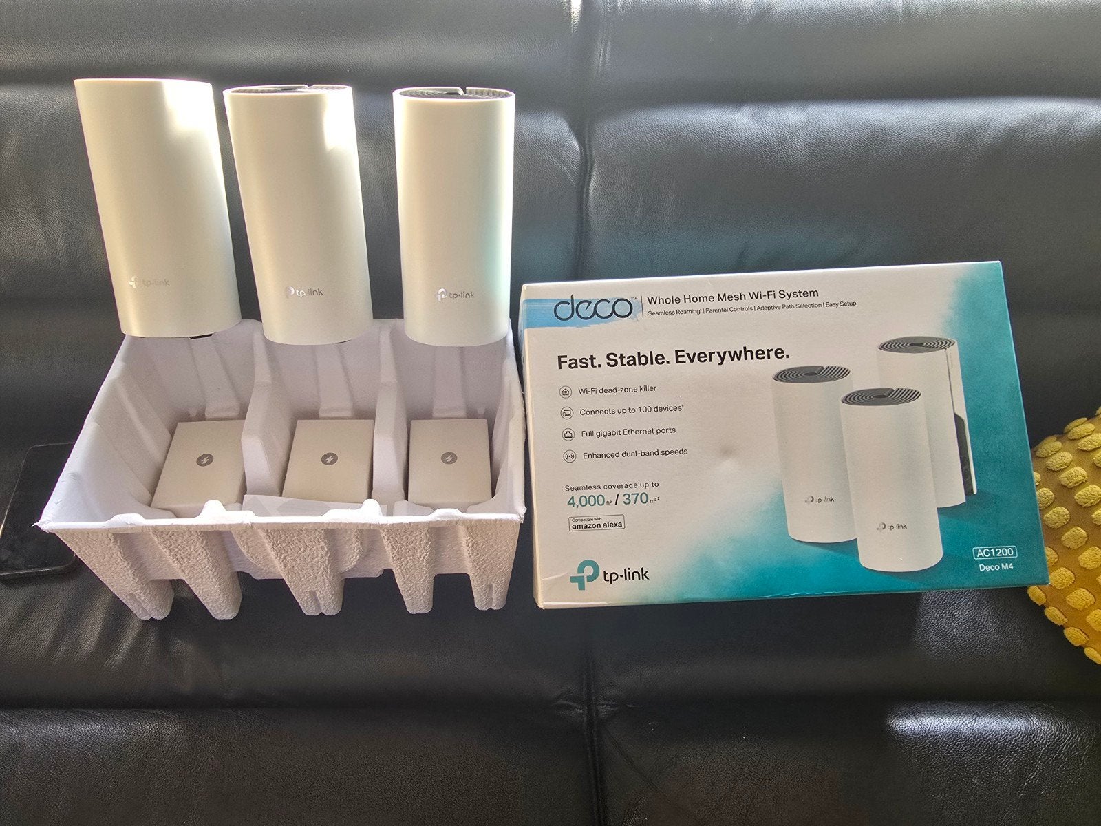 TP-Link Deco M4 Wifi Systeem. Zeer goede staat!, Ophalen of Verzenden, Zo goed als nieuw, TP-LINK