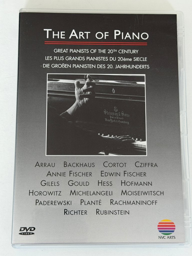 The Art Of Piano - Great Pianists Of The 20th Century (DVD), Enlèvement ou Envoi, Utilisé, Anglais, Anglais