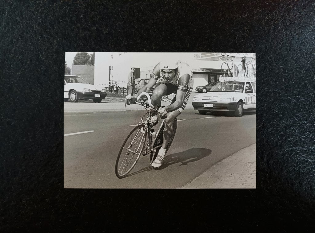 Persfoto Ludo Giesberts - GP Eddy Merckx 1990, Verzenden, Nieuw, Poster, Plaatje of Sticker