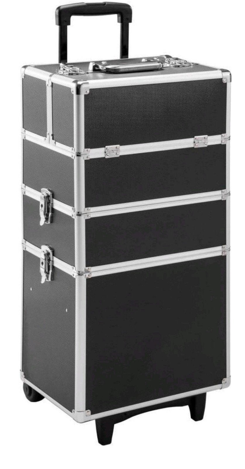beautycase koffer haarzorg, Handtassen en Accessoires, Ophalen, Zwart, Zo goed als nieuw, Met slot