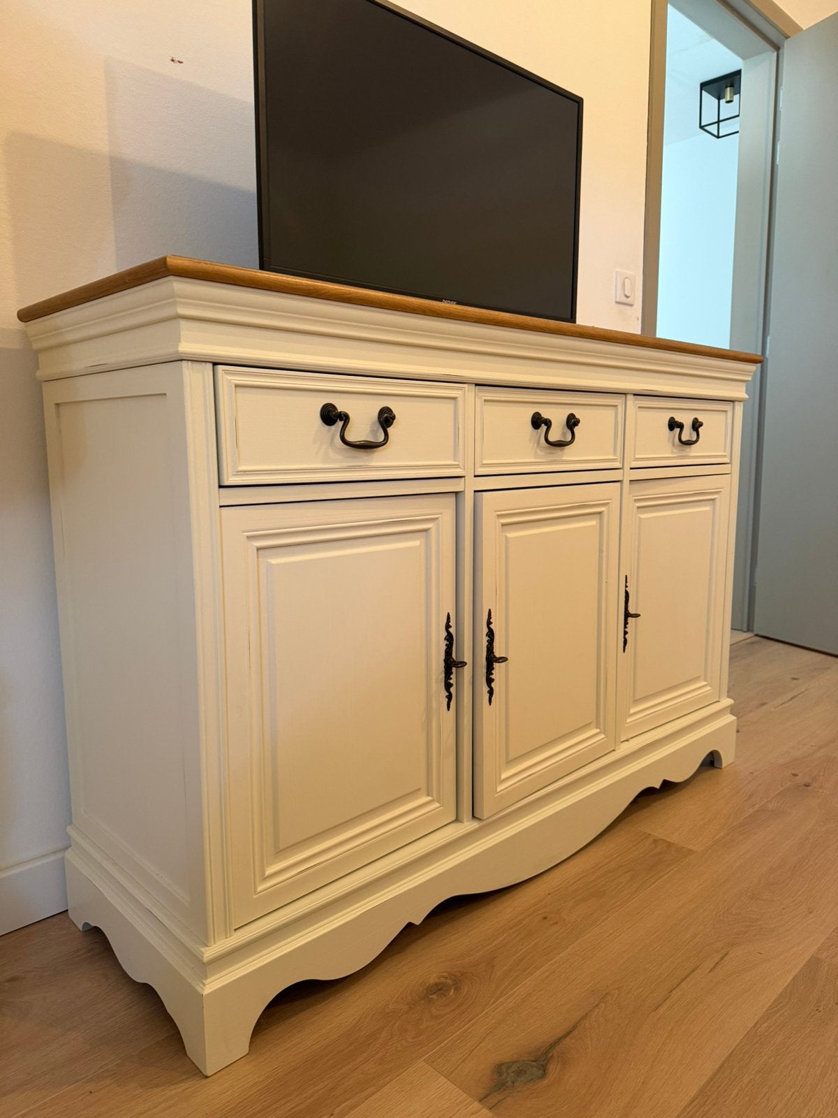Maison du monde dressoir met 3 deuren en 3 lades, Ophalen, Zo goed als nieuw