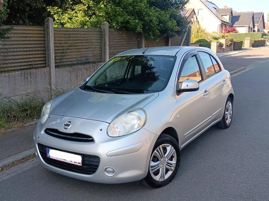 Nissan Micra 1.2i essence 80 Ch 2012 Clim Prét à immatriculé, Voorwielaandrijving, Euro 5, Stof, 115 g/km