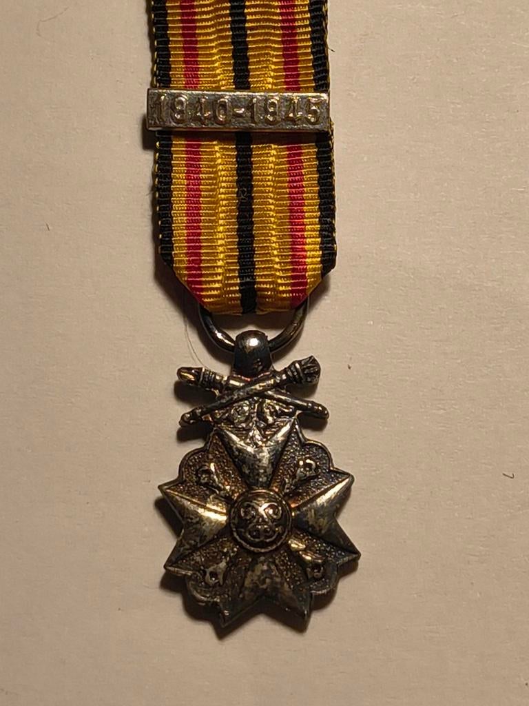 Mini medaille zilver., Ophalen of Verzenden