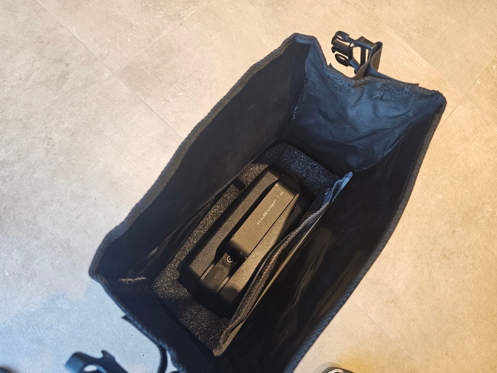 Ortlieb / Klever fietstas voor batterij, Fietsen en Brommers, Ophalen of Verzenden