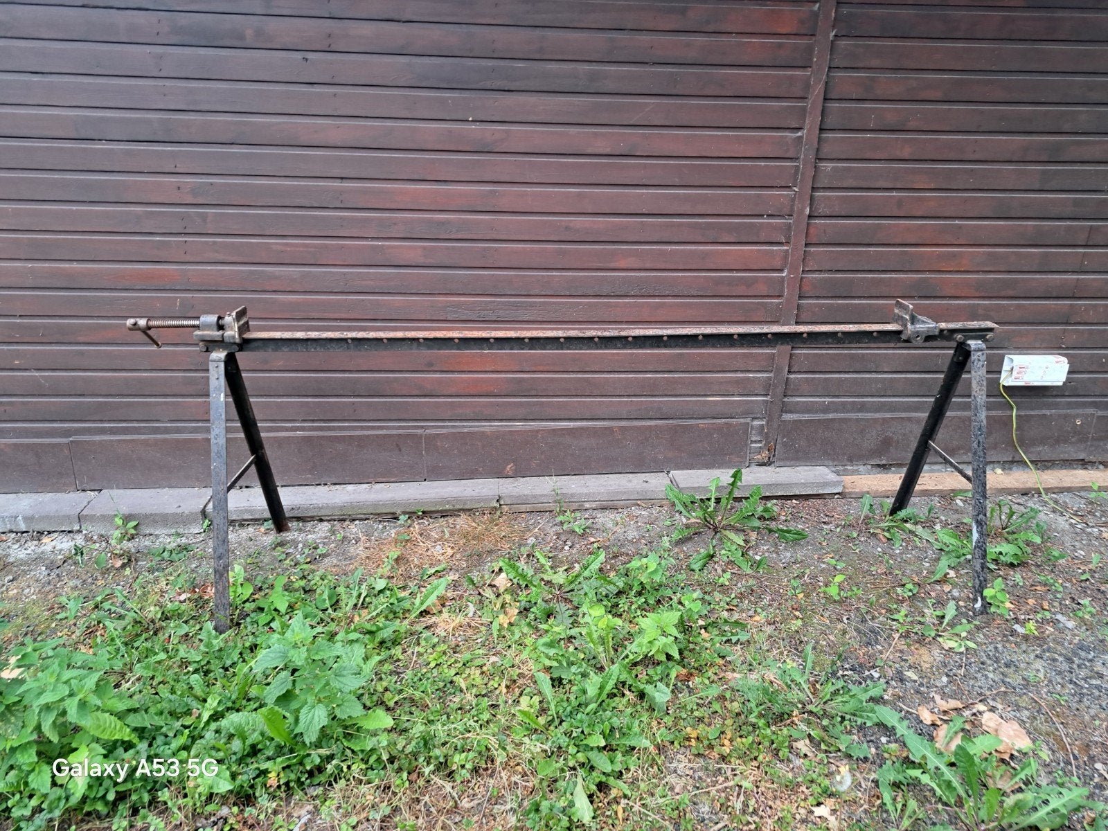 Presse a menuiserie serre joint dormant 2m20, Pression