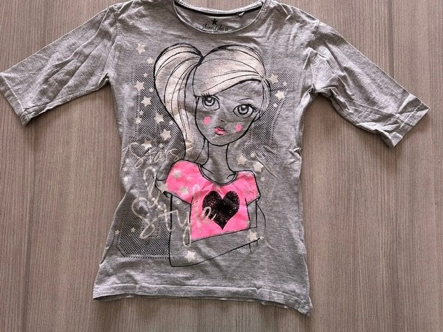 t-shirt Here+There 158/164 (nr7735), Kinderen en Baby's, Gebruikt, Meisje, Ophalen of Verzenden, Shirt of Longsleeve