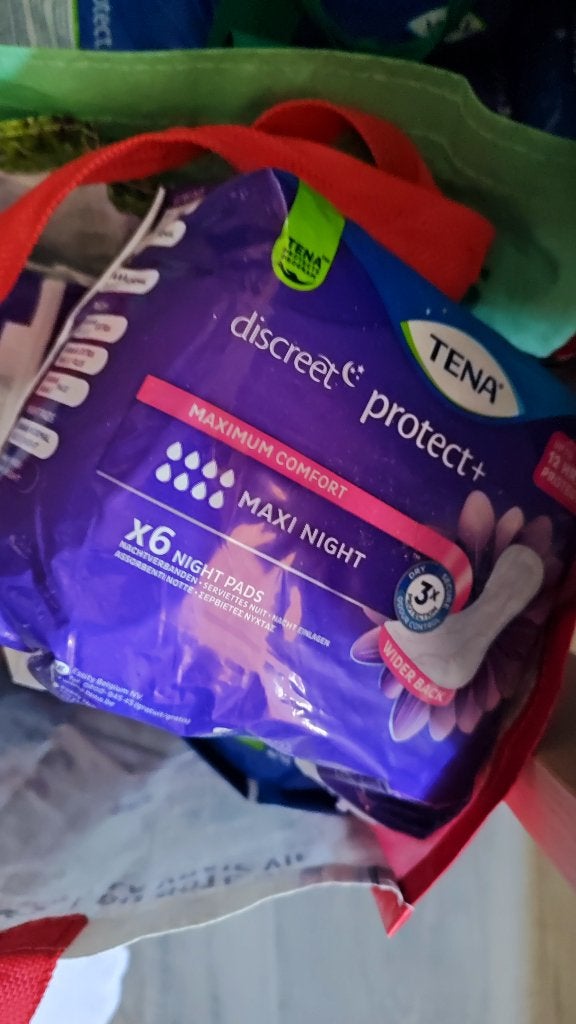 14 pakken TENA Discreet Protect+ Maxi Night – 84 stuks, Diversen, Ophalen of Verzenden, Nieuw