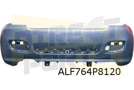 Fiat	500 (9/07-10/15) achterbumper (Bij PDC) (GT Versie/ 500, Auto-onderdelen, -, Verzenden, -, Nieuw