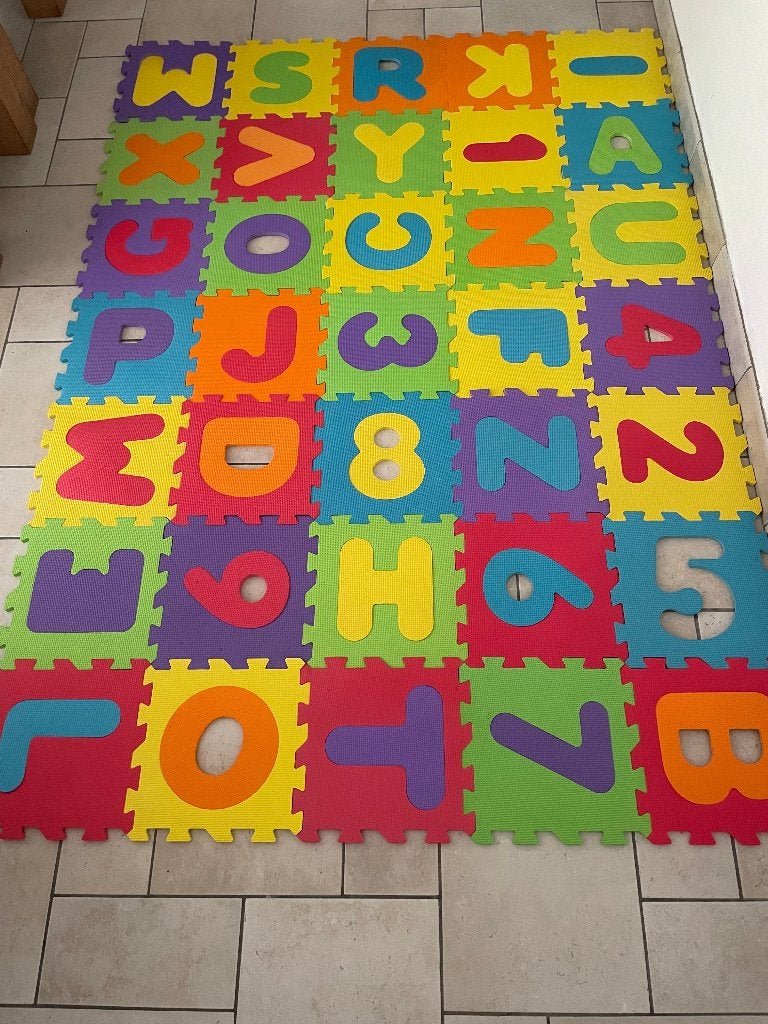 puzzelmat grondpuzzel speelmat, Ophalen