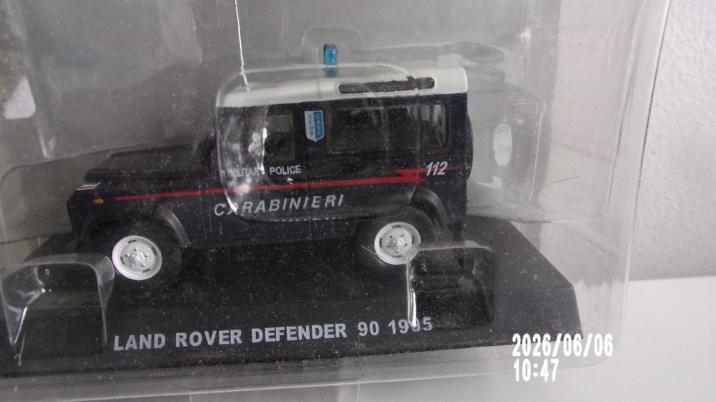 LAND DEFENDER MP des CARABINIERI.1/43 NEUF SCELLE, Hobby en Vrije tijd, Modelauto's | 1:43, Ophalen of Verzenden, Nieuw, Auto