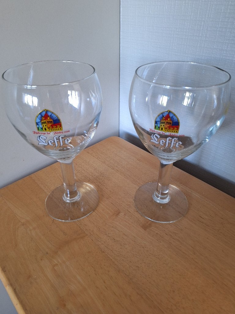 Leffe glazen / inhoud 50 cl, Verzamelen, Ophalen of Verzenden, Nieuw, Glas of Glazen, Leffe