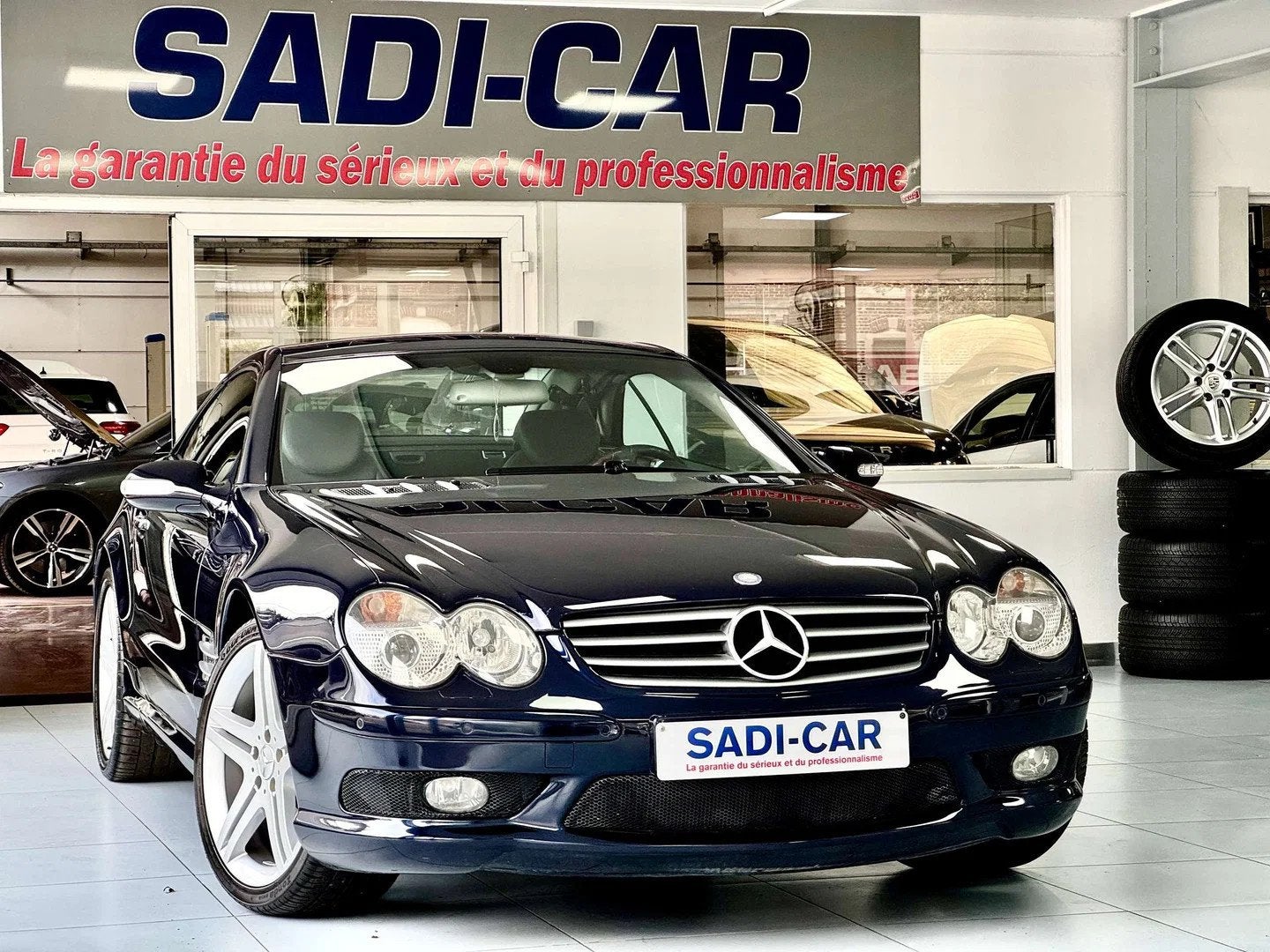 Mercedes-Benz SL-Klasse SL500 PACK AMG - Roadster V8 24s 306, Autos, Cuir, 304 g/km, Achat, Capteur de stationnement