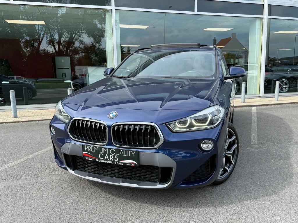 BMW X2 M PACK / PANO / TREKHAAK / HEAD UP DISPLAY / MEMORY S, Auto's, BMW, Gebruikt, Alcantara, Bedrijf, 5 zetels