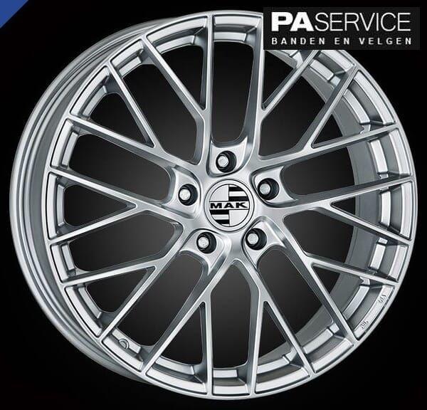 Nw 20/21 inch Zilver Porsche 992 Winterset incl Conti NAO, Auto-onderdelen, Banden en Velgen, Banden en Velgen, Winterbanden, 20 inch