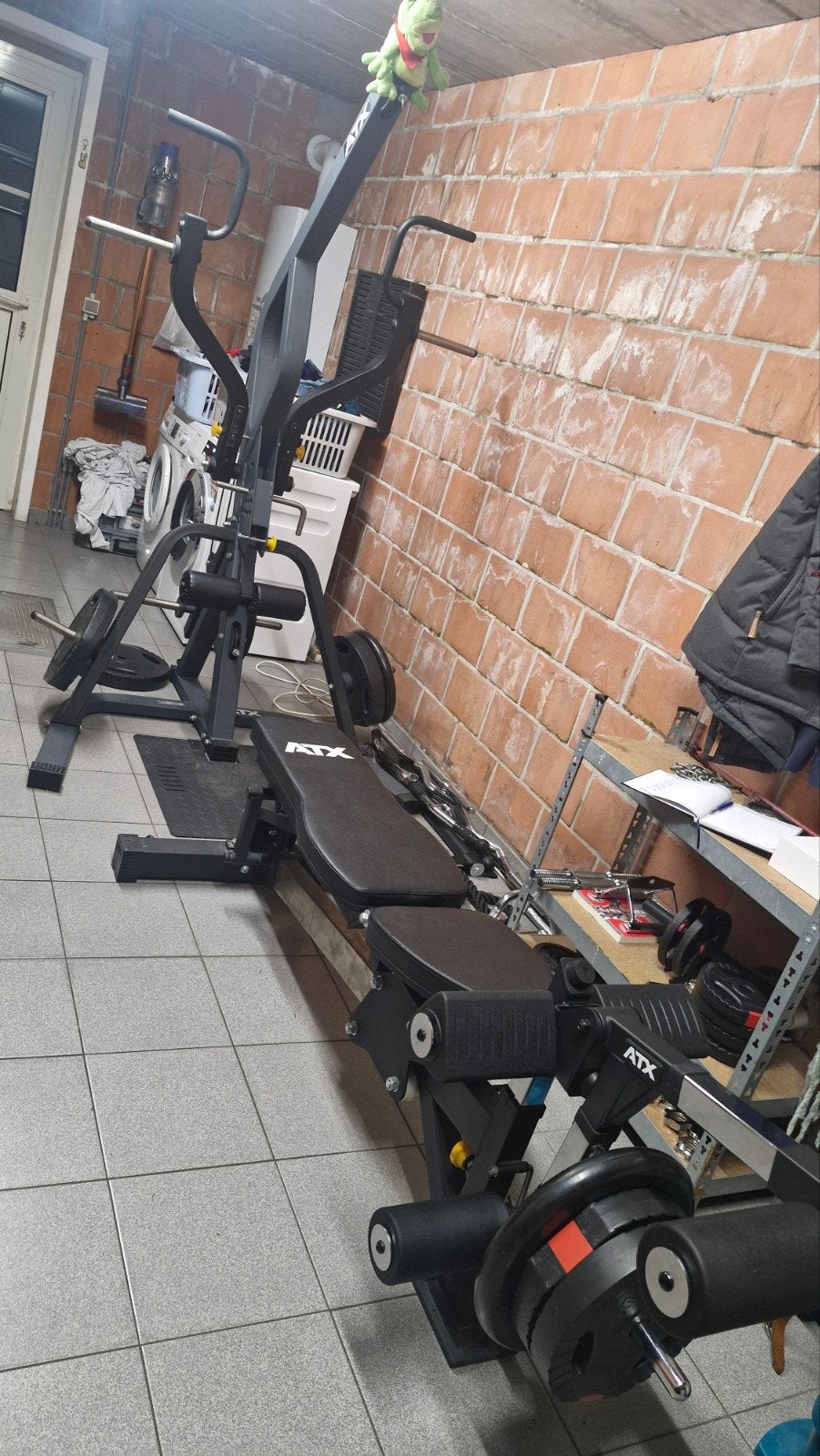 ATX WSX 670 workstation krachttraining power, Ophalen, Zo goed als nieuw, Fitnessbank