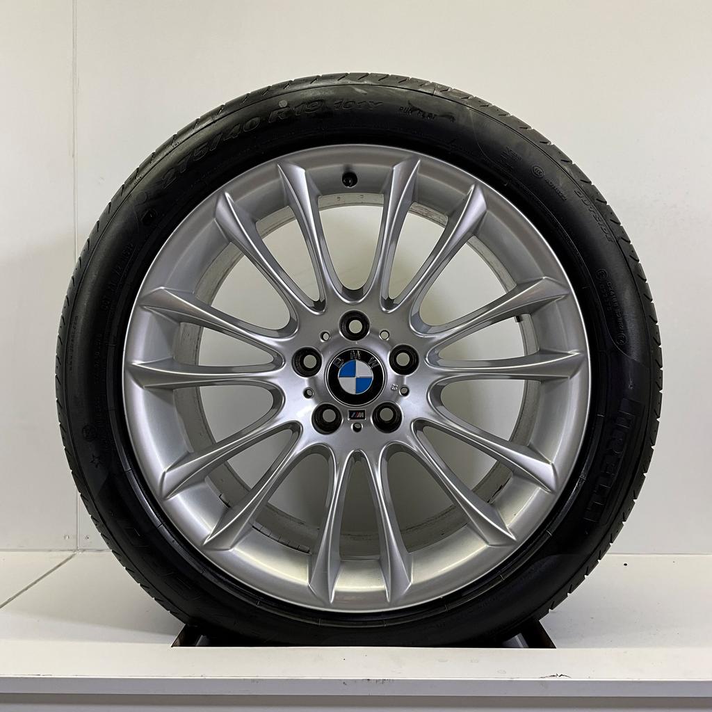 BMW 5 SERIE F07 7 SERIE F01 F02 BREEDSET VELGEN + ZOMER BAND, 19 inch, -, -, Banden en Velgen