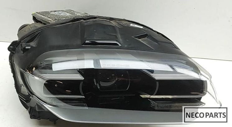 PORSCHE TAYCAN FULL LED KOPLAMP RECHTS COMPLEET 9J1941034H, Gebruikt, -, -, Porsche