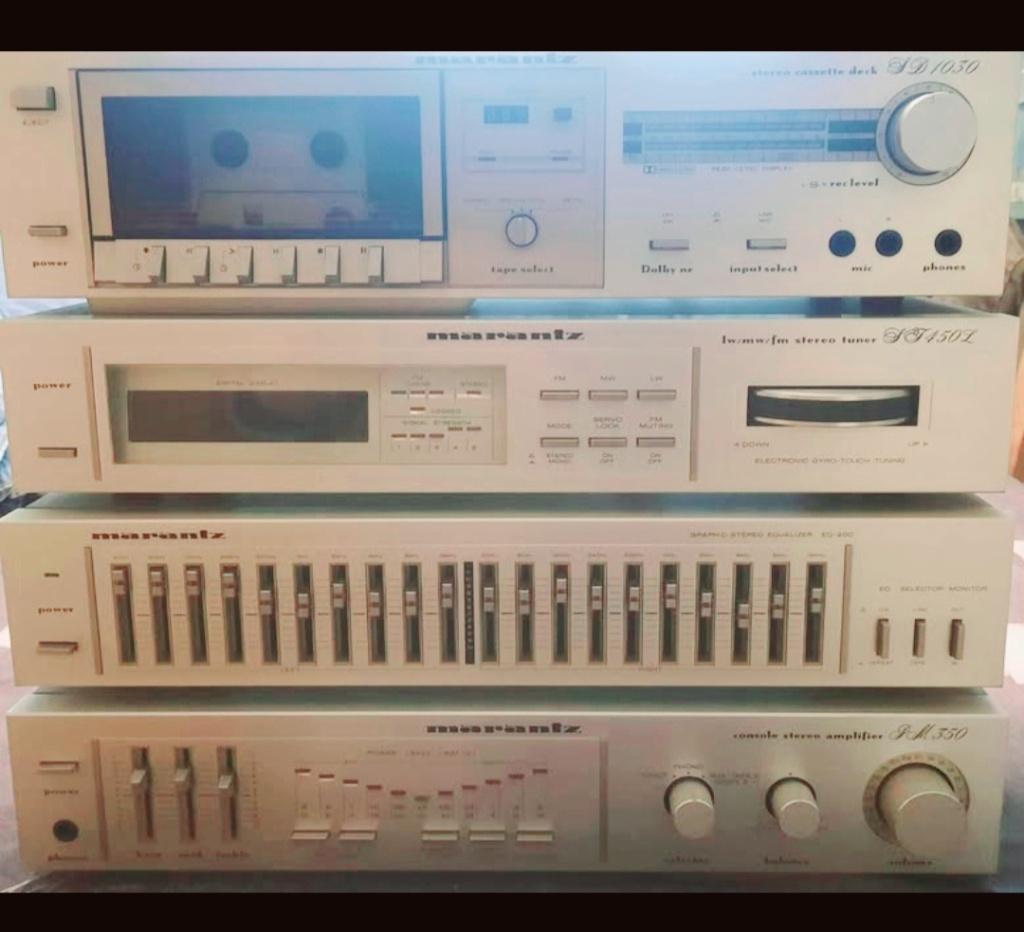 Vintage stereo van Marantz, Ophalen, Gebruikt, Tuner of Radio, Overige merken