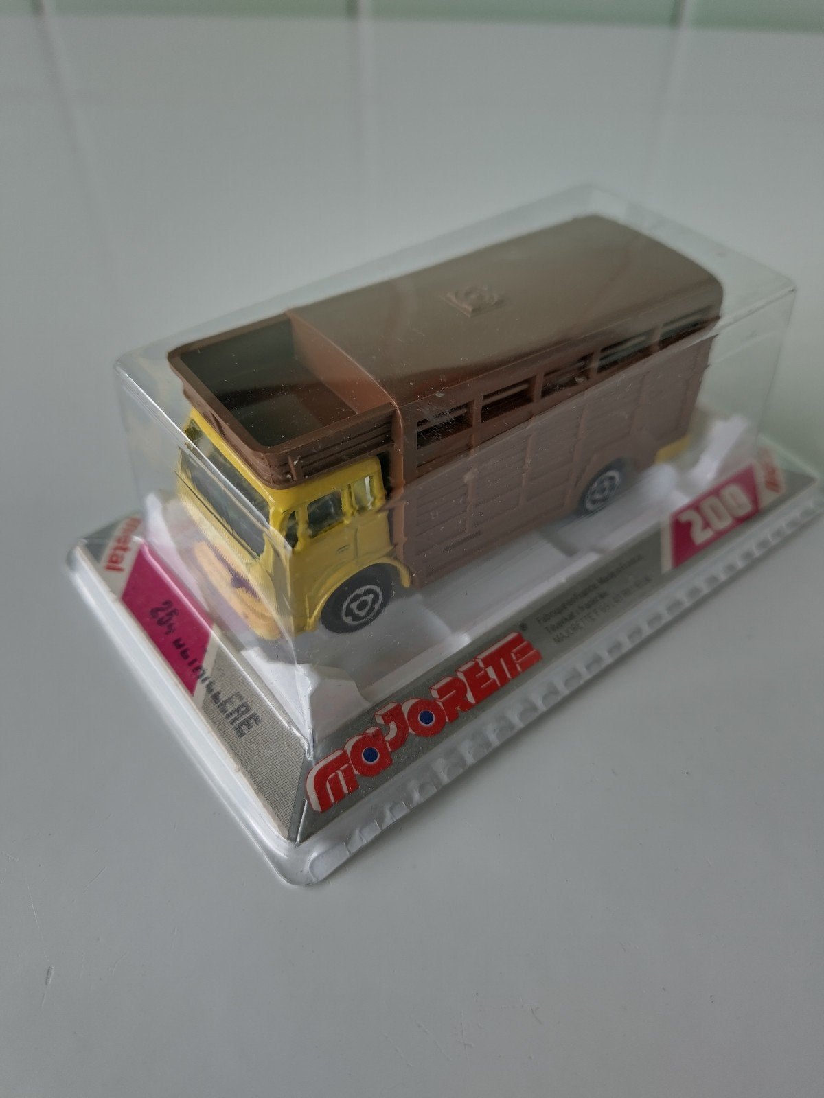 Vintage Majorette Animal Truck AFHALING LEES BESCHRIJVING, Enlèvement, Neuf, Voiture, Majorette